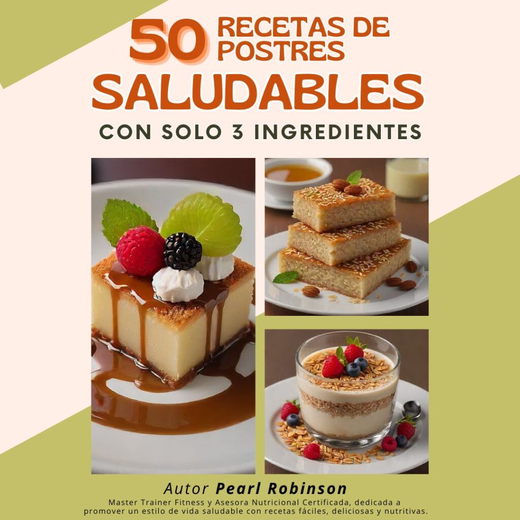 recetario de postres saludables