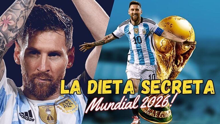 La dieta secreta de Lionel Messi rumbo al mundial 2026