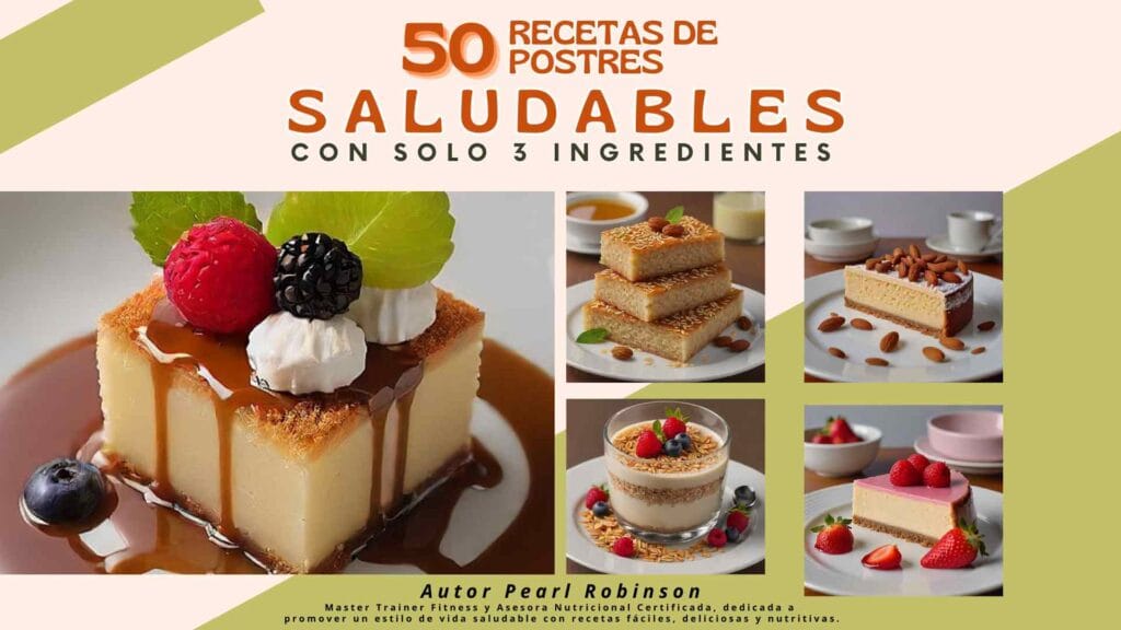 Recetario de 50 Postres Saludables