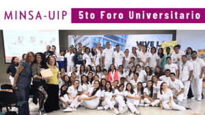 Exposición sobre Estilos de Vida Saludable en el 5to foro Universitario-MINSA y UIP