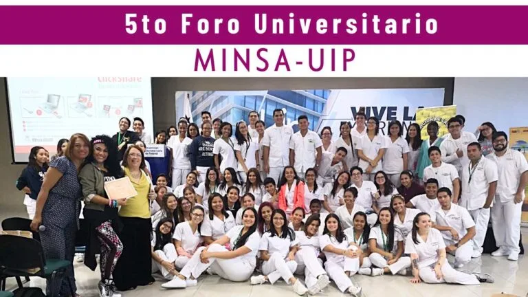 Exposición sobre Estilos de Vida Saludable en el 5to foro Universitario-MINSA y UIP