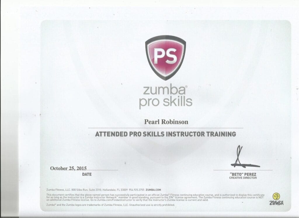 ZUMBA PROSKILLS