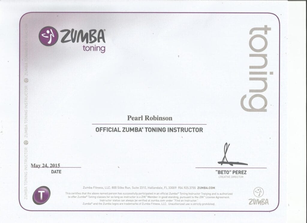 ZUMBA TONING