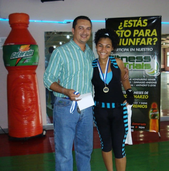 competencia de aerobicos en san pedro sula honduras copa gatorade