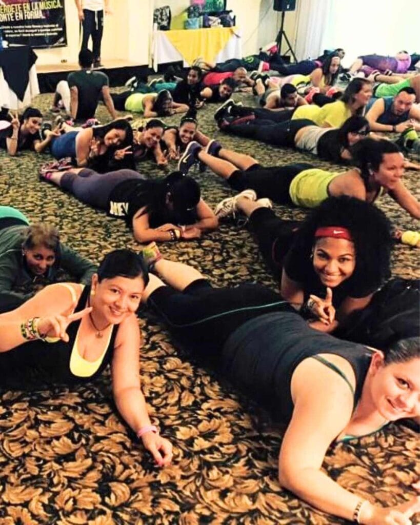 certificacion de zumba tonning en chiriqui panama-trainer