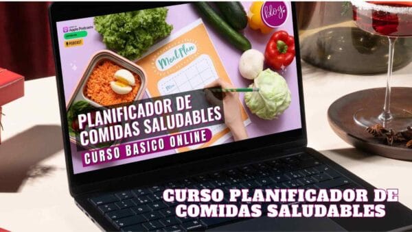 curso planificador de comidas saludables en video