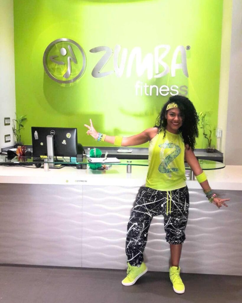 visita a zumba home office en ciudad de miami hallandale FL -USA-trainer