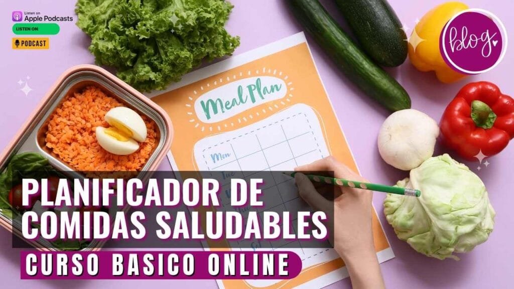 Curso Basico de Planificacion de Comidas Saludables con Pearl Fitness