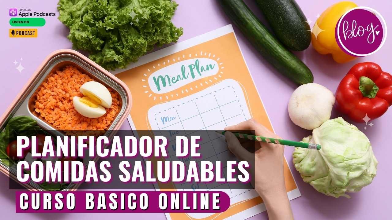 Curso Básico de Planificación de Comidas Saludables con Pearl Fitness