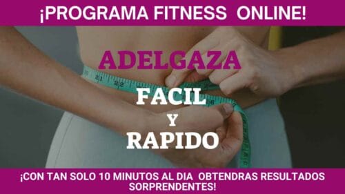 programa adelgaza facil y raqpido