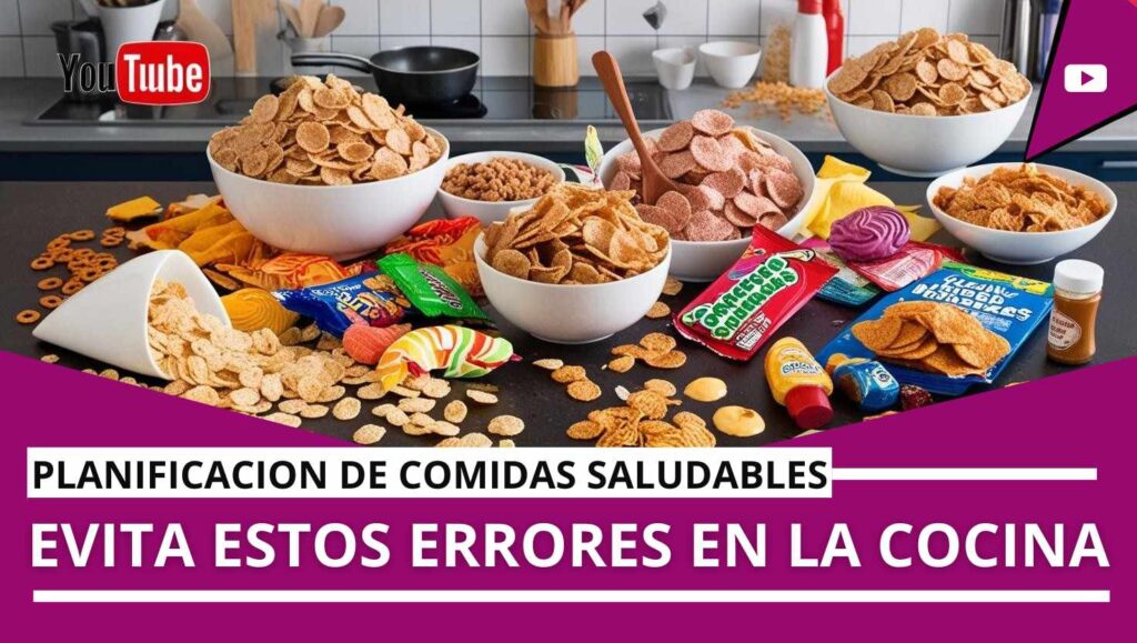 🚫 5 Errores en tu PLANIFICACIÓN de Comidas Saludables (y Cómo Solucionarlos) 1 Errores en tu PLANIFICACIÓN de Comidas Saludables