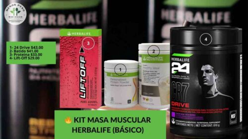 Kit Masa Muscular Básico