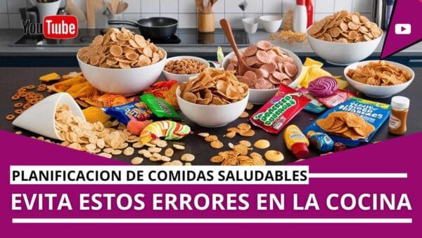 como evitar errores en la planificacion de comidas saludables