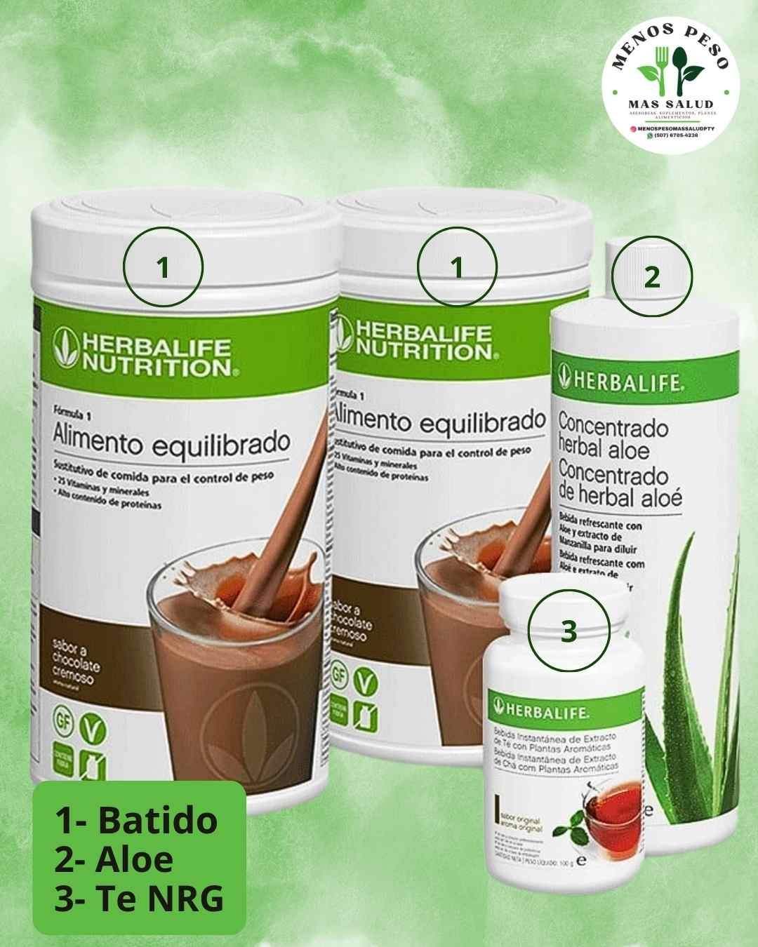Menos Peso con Herbalife 4 Té energizante