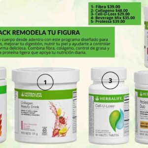 pack remodela tu figura
