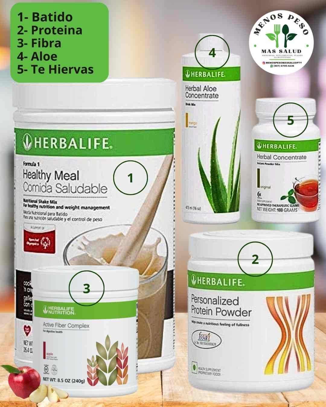 Menos Peso con Herbalife 1 Batido Herbalife