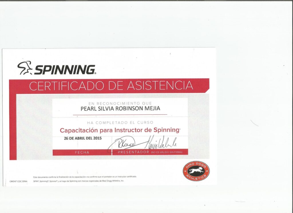 spinning course en costa rica