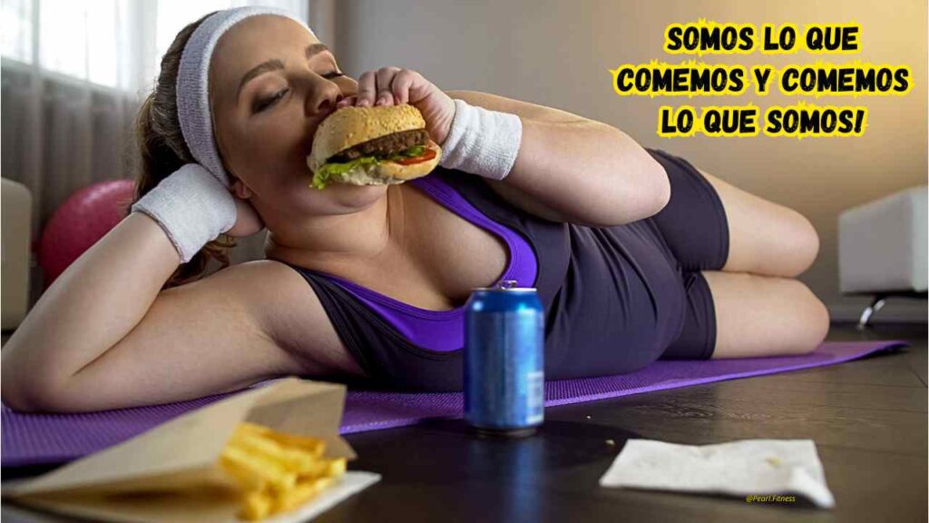 El Cuerpo NO miente. Hábitos visibles: Estas Gorda porque Quieres🍔🍕 1 tu cuerpo habla por si solo - pearl fitness