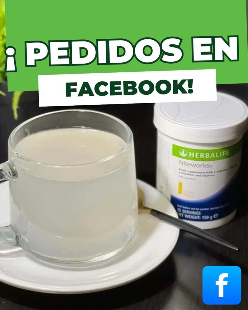 haz tu pedido de herbalife por facebook